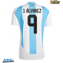 Argentina Julian Alvarez #9 Hjemmedrakt Copa America 2024 Kortermet